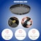 American Built Pro Water Heater Pan, 20 in ID, Undrilled, Durable HDPE Plastic w Drain Hose Adapter WHP20-1U - alternate 4